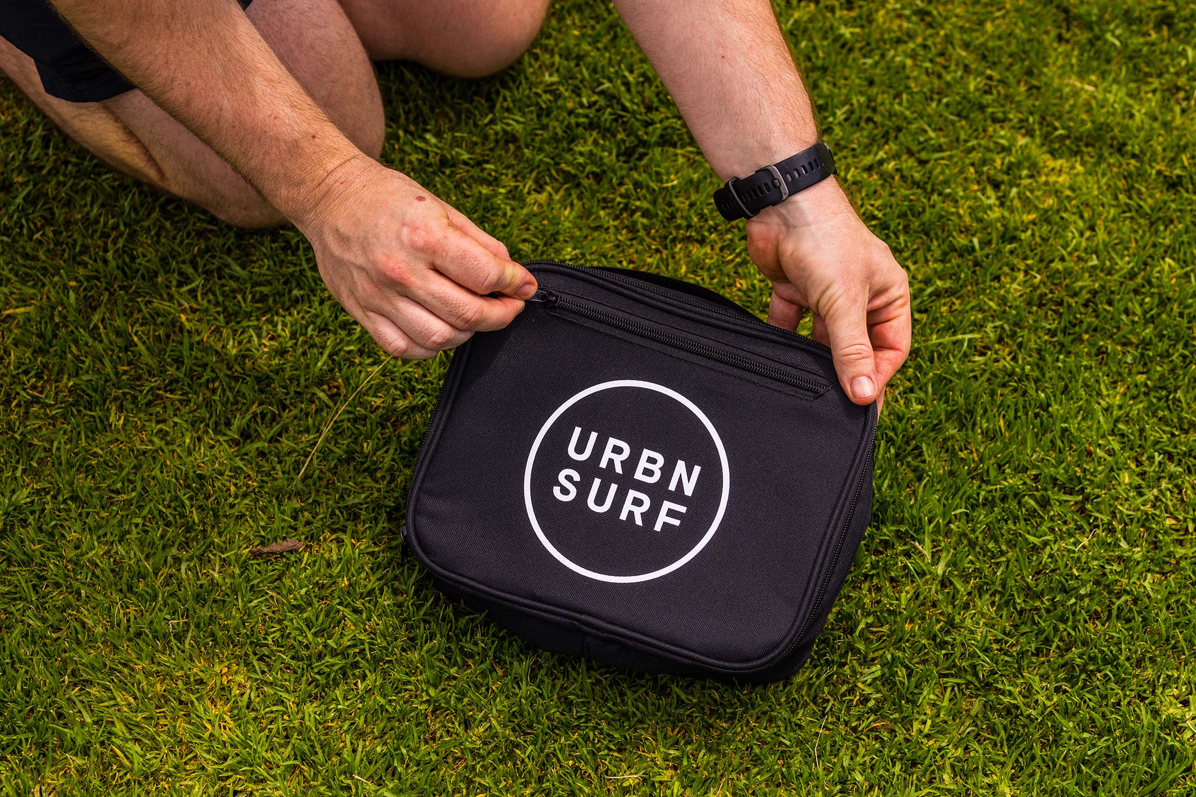 URBNSURF URBNSURF offers a friendly safe and controlled environment for families and kids to enjoy surfing together. URBNSURF Lunch Box Wax Kit